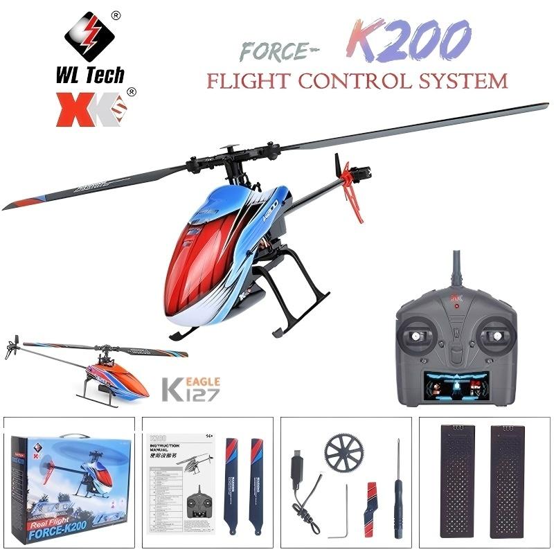 Rc Helicopter Large - WLtoys RC Helicopters K200 K127 2.4Ghz