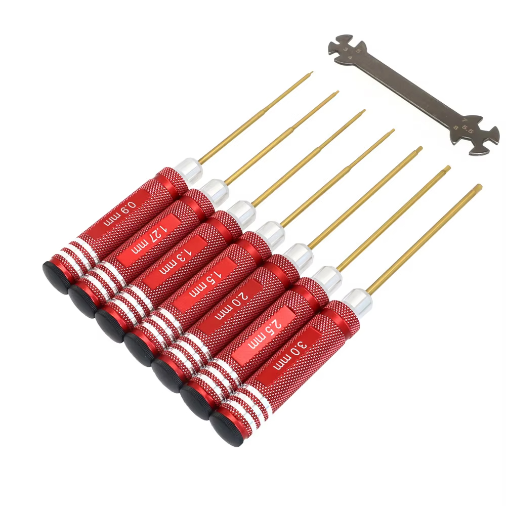 7pcs Hex Screw Driver Set Tita - огляд і ціна Rc Helicopter Tool Kit