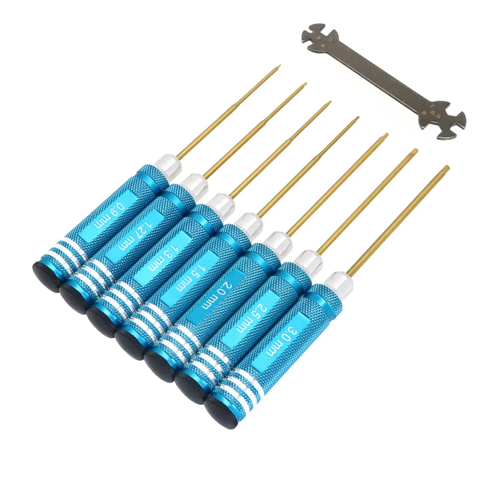 7pcs Hex Screw Driver Set Tita - огляд і ціна Rc Helicopter Tool Kit