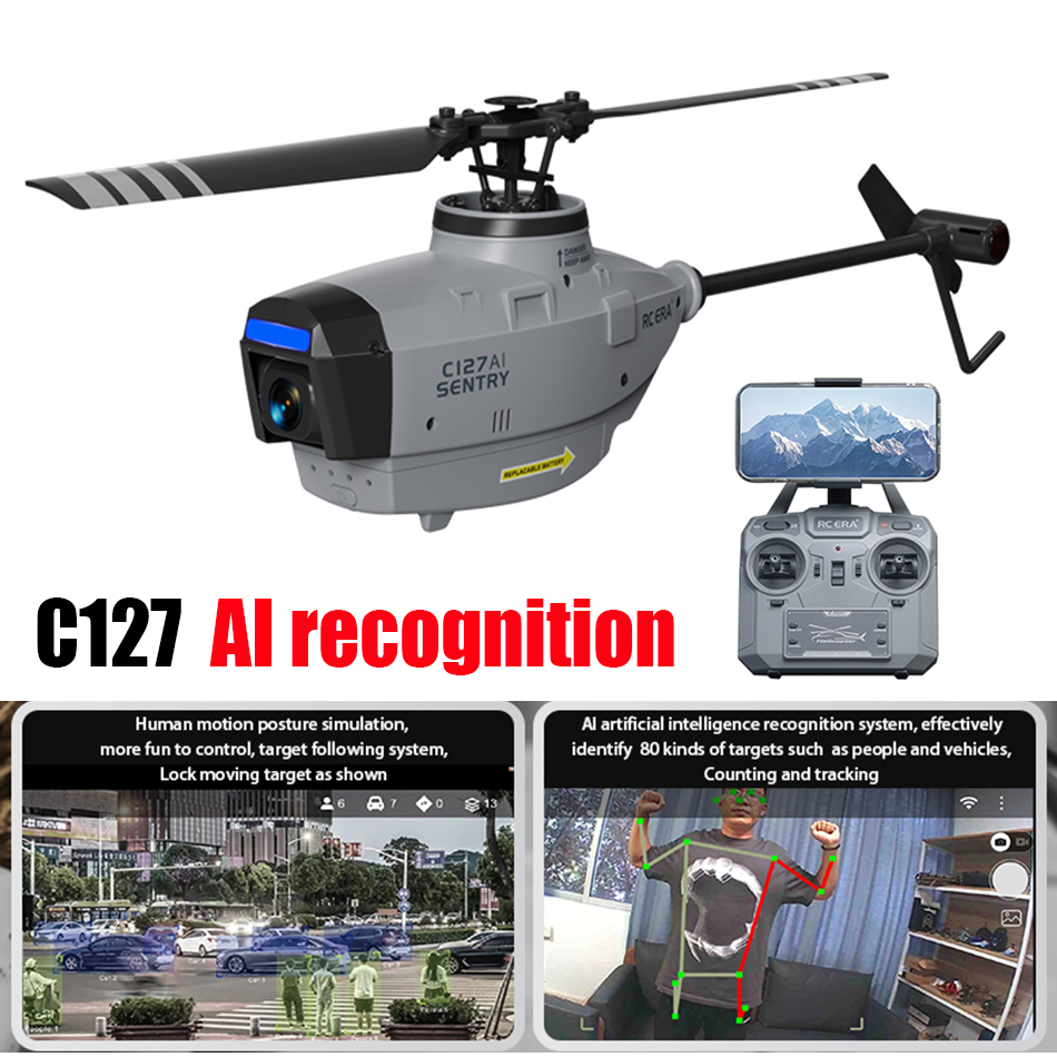 RC ERA C127 AI Mini Brushless  - огляд і ціна Rc Helicopter Single Rotor