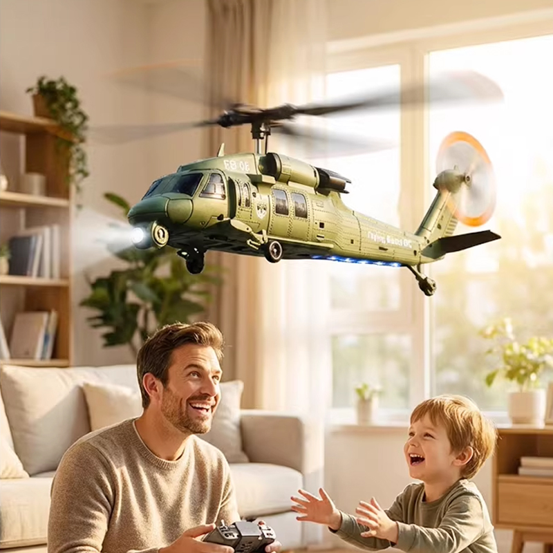 FB-06 Black Hawk Remote Contro - огляд і ціна Rc Helicopter Large